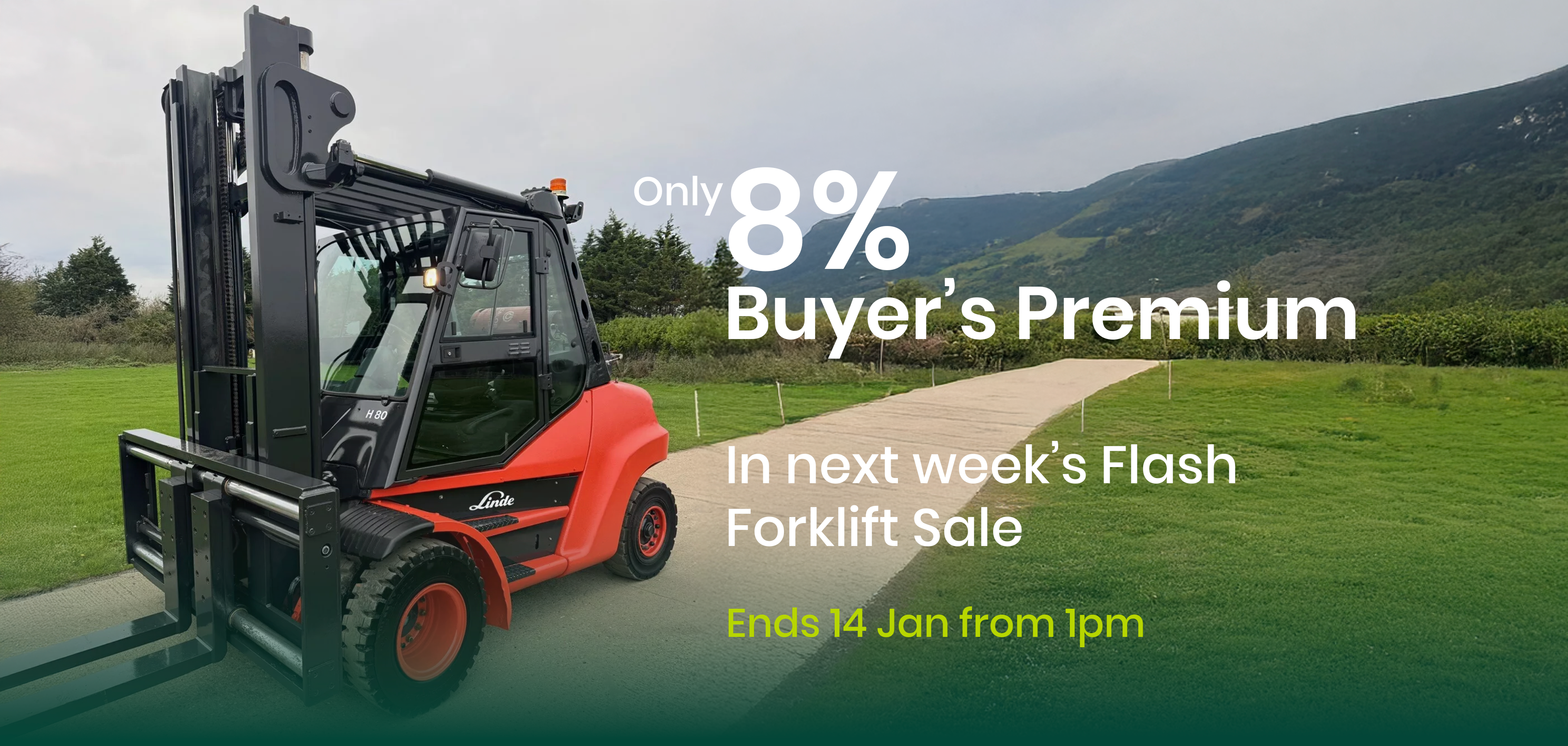 Special Offer - Flash Forklift Sale Auction AU11110